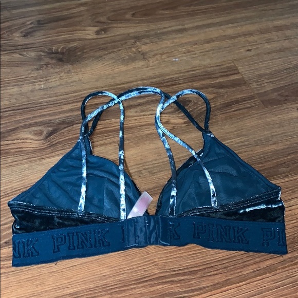 Victoria Secret unlined velour Bralette - Picture 2 of 3
